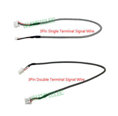 3PCS XH2.54-3P Audio Signal Cable 3Pin Single/Double Terminal Signal Wire 300mm