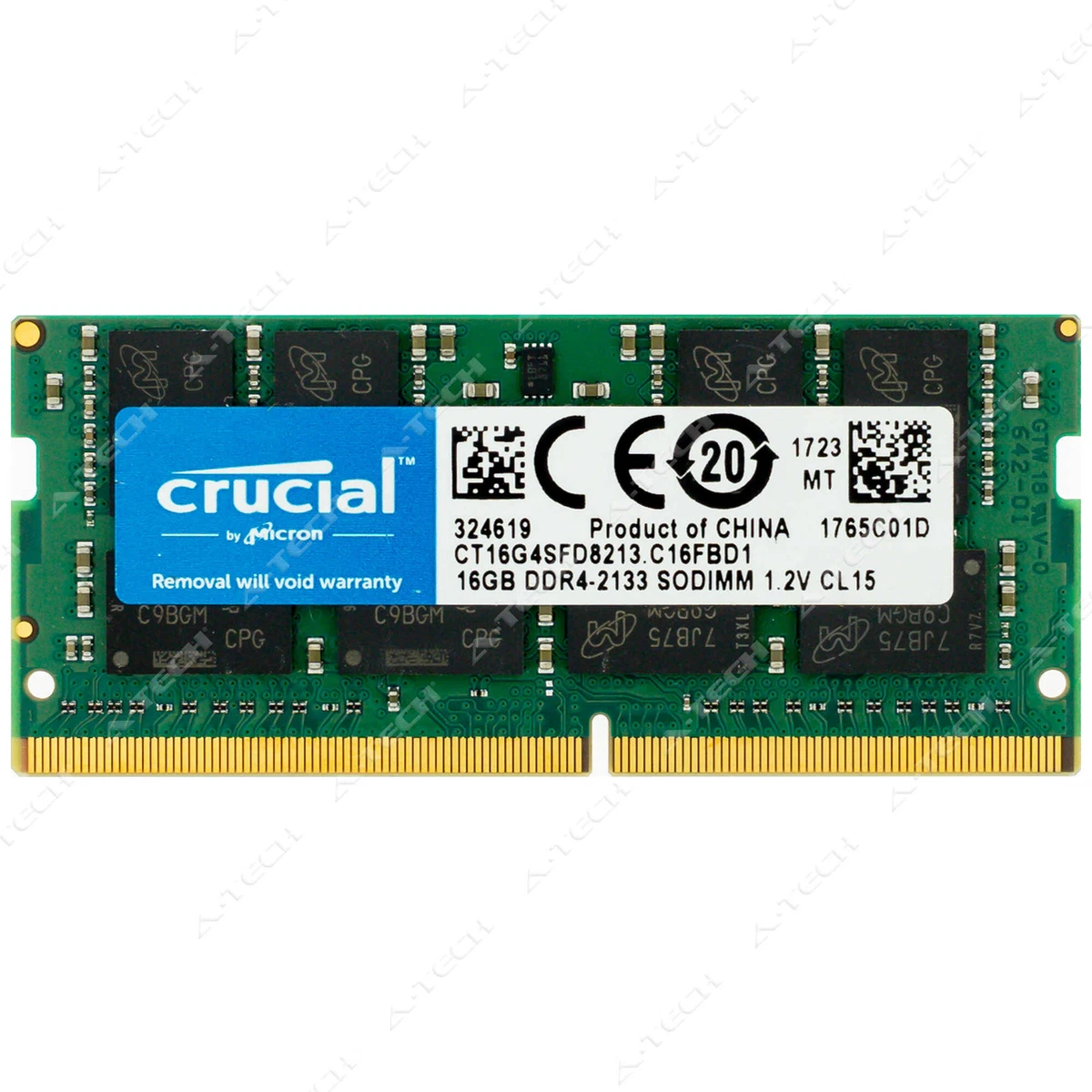 Crucial PC4-17000 (DDR4-2133) Bus Speed Computer RAM 16 GB Total