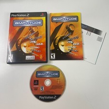 Amplitude PS2 PlayStation 2 + Reg Card Complete CIB W/ Manual
