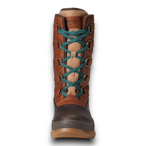 Botas de nieve de invierno Sperry para mujer de lana de oveja forradas de cuero talla 7,5 EE. UU. - Imagen 4 de 8