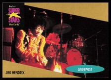 1991 Pro Set SuperStars MusiCards Jimi Hendrix #11 
