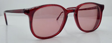 Vintage Pathway Replay Burgundy Oval Horn-Rimmed Sunglasses USA FRAMES ONLY