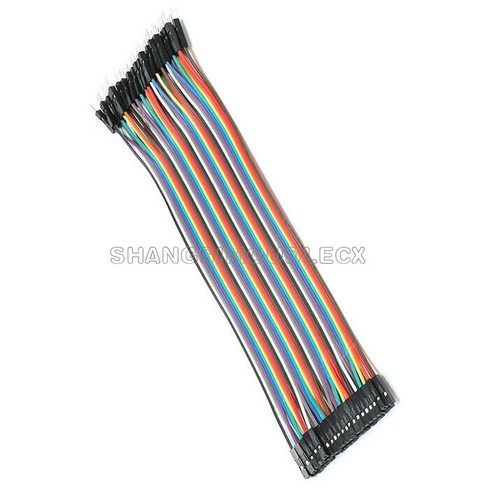 40PCS Dupont wire jumpercables 20cm 2.54MM male to female 1P-1P For Arduino - Afbeelding 4 van 4