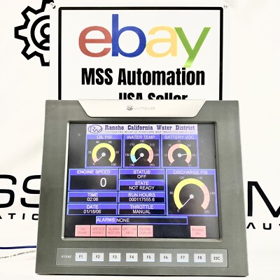 Unitronics Vision V1040-T20B 10.4'' Touch Screen OPLC HMI Controller Used