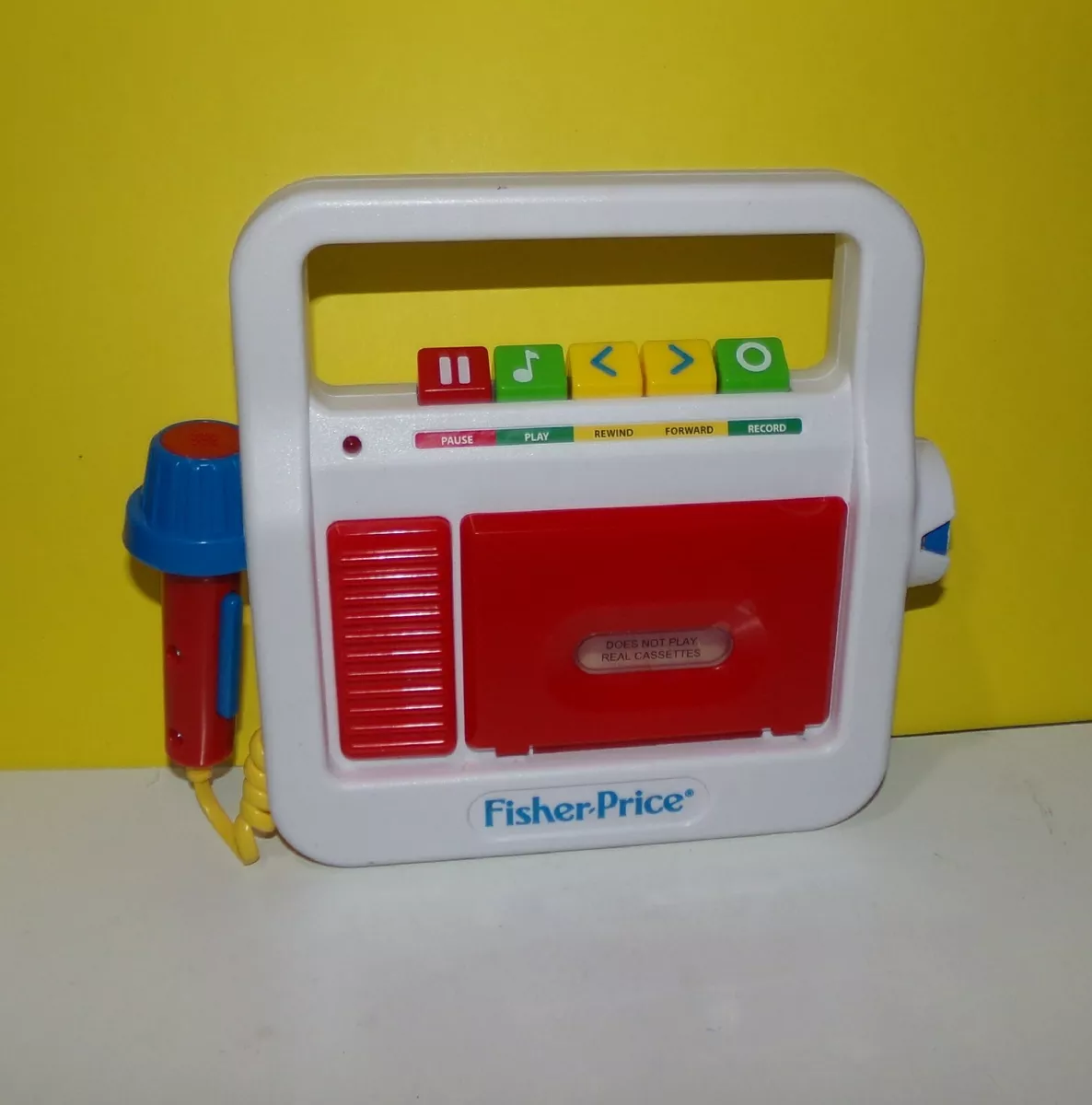 Children's cassette player store fisher price