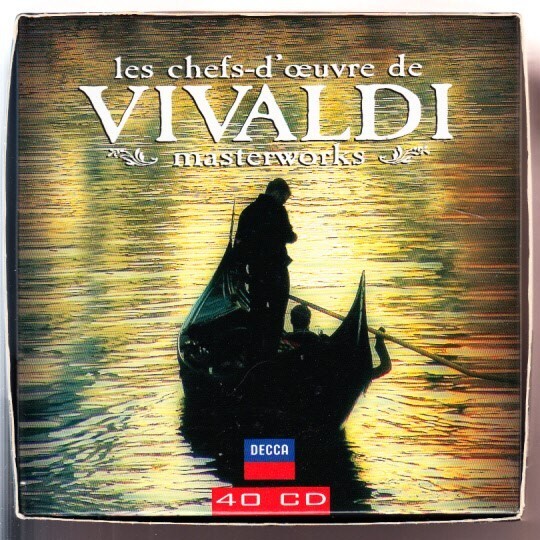 Les Chefs-d'oeuvre de Vivaldi Masterworks Collection 40 CD Decca