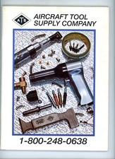 Aircraft Tool Supply Co Catalog 195A Vintage Tools Equipment Oscoda Michigan