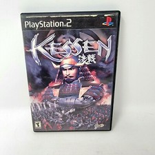 Kessen Sony PlayStation 2, PS2 Complete w/ Manual Tested CIB Video Game