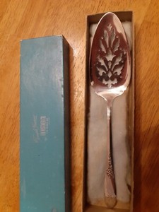 Vintage Order Of Eastern Star Serving Spoon