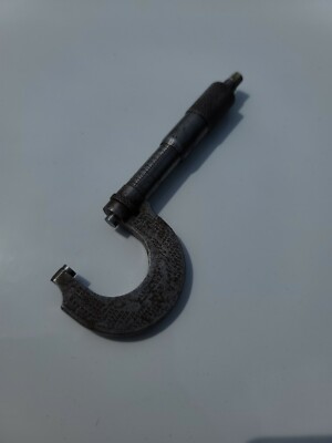 Vintage Starrett No. 230  0 - 1'' Outside Micrometer Machinist Tool 
