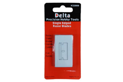 #9 Single Edged Razor Blades 5Pcs Delta | eBay Australia