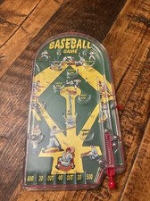 HOME RUN PINBALL Baseball Game Toy Schylling Classic Handheld Pin Ball Game
