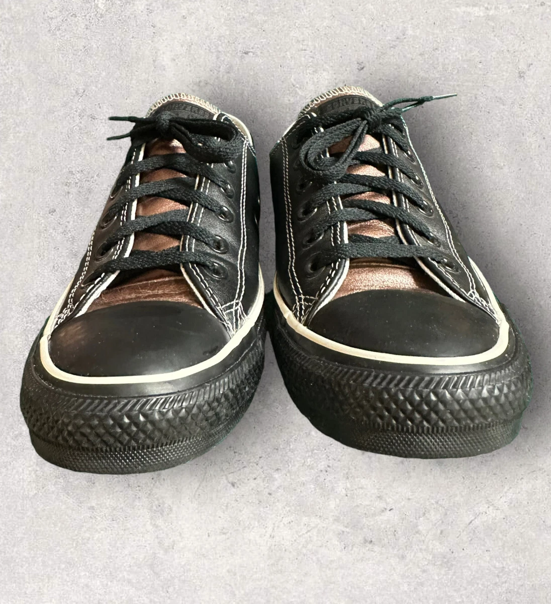 Custom chuck 7 leather low top clearance