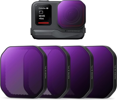 K&F Concept Hybrid ND CPL Filter for Insta360 Ace Pro 2 HD Optical Glass