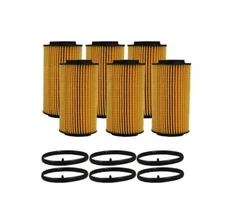 Wix 57187 Engine Oil Filter Kit (Metal Free) (6 Pieces)