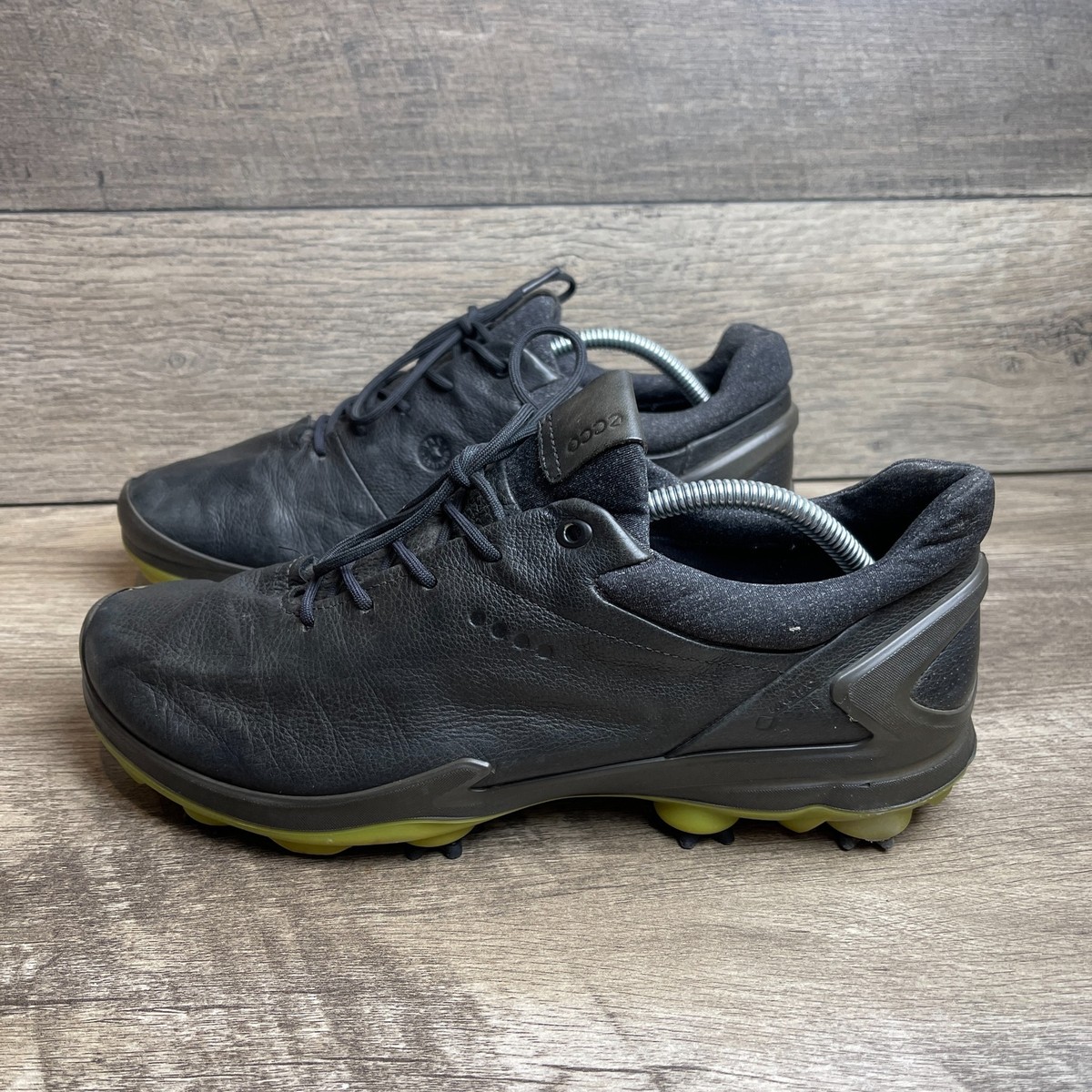 ECCO Biom G3 Gore-Tex Men's Euro 44 Golf Shoes Black Leather