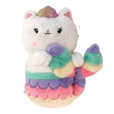 FAO Schwarz Glow Brights Toy Cat 15" Plush LED Sound Meowmaid Stuffed Animal NEW