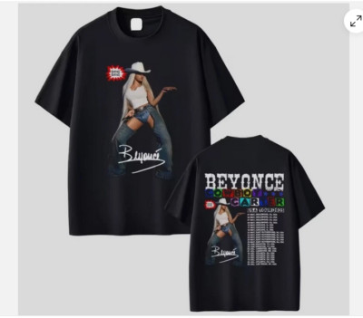 Beyonce Cowboy Carter Tour 2025 Tshirt Good Price For Fan Shirt New.