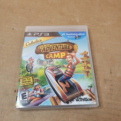 Cabela's Adventure Camp (Sony PlayStation 3, 2011)  Brand New Factory Sealed