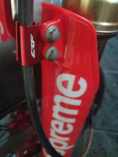 Front Brake Lines Hose Clamp Holder For HONDA CRF150RB CRF 250R/X/L CRF 450RX/R - Picture 4 of 15