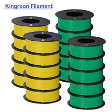 10KG PLA PETG Matte High Speed 1.75 mm Bundles 3D Printer Filament Lot Spools