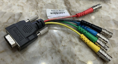 Extron 26-531-01 SYN BNCF 15 Pin Male to 5 BNC Female 6'' Breakout Cable