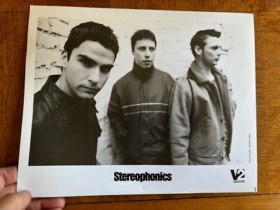 Steriophonics Music Group  Rare Vintage 10x8 Press Photo
