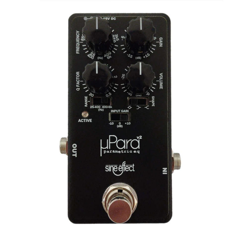 μPara (microPara) Parametric EQ Pedal - 1 WEEK WAIT - Image 2 of 4