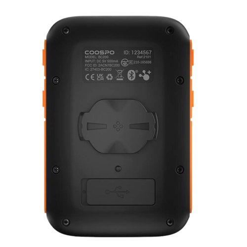 Cycle Computer Bluetooth GPS Compatible With Strava 36 H Akku Bike Speedometer - Picture 6 of 9