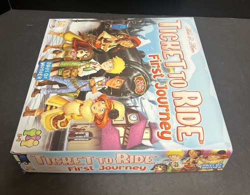 Days of Wonder Ticket to Ride First Journey Board Game Train Alan Moon 720027 - Picture 9 of 11