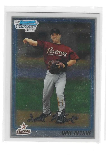2010 Bowman Chrome Jose Altuve 1st Bowman Chrome Card!