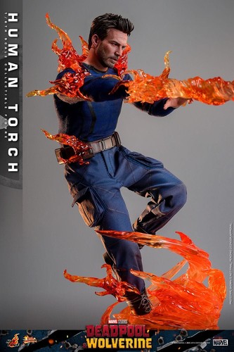 PREORDER Deadpool & Wolverine Movie Masterpiece Action Figure 1/6 Human Torch - Imagen 7 de 18