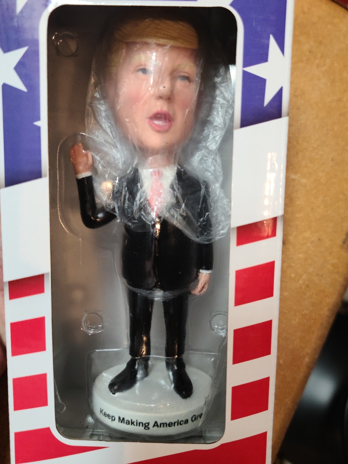 New Collectable President Trump Bobblehead USA MAGA 2020 Limited