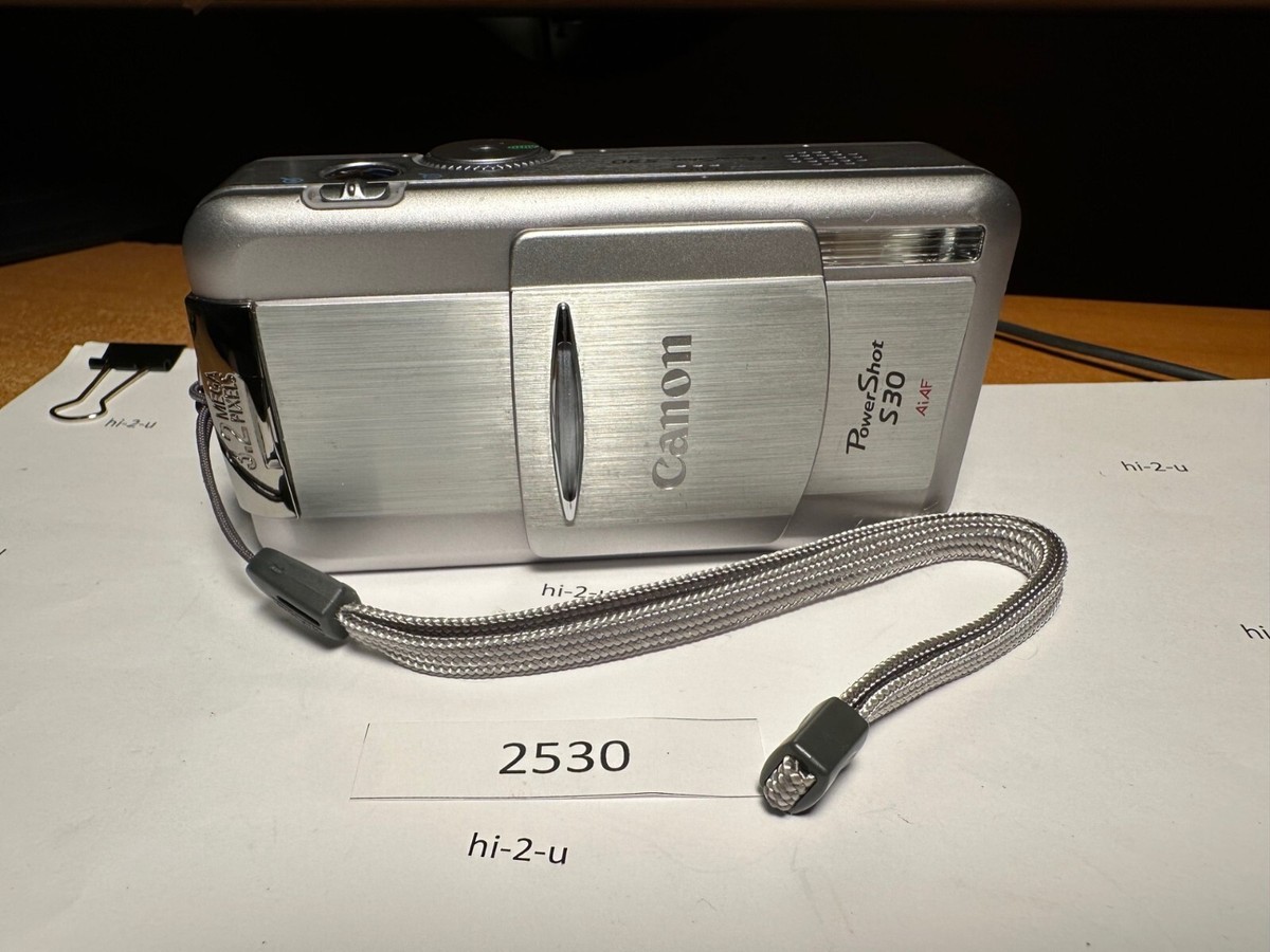 Canon PowerShot S30 Digital Camera (2530) Camera Only | eBay