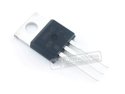 IR IRF840 TO-220 N-CHANNEL ENHANCEMENT-MODE SILICON GATE #E1