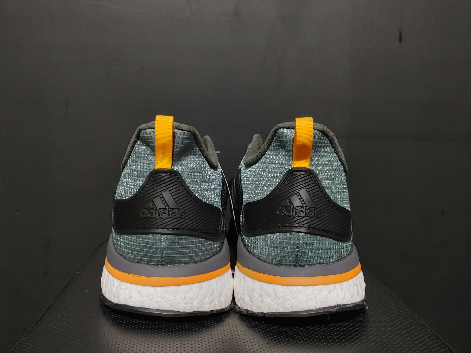 New adidas Supernova C.RDY M Winter Tech Black Green Men Shoe SZ 12