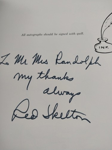 Red Skelton's Gertrude And Heathcliffe Signed AUTOGRAPHED Limited 1st Edition - Picture 11 of 22
