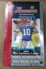 2004 Bowman Football HTA Box Factory Sealed Ben Roethlisberger,Rivers RC???