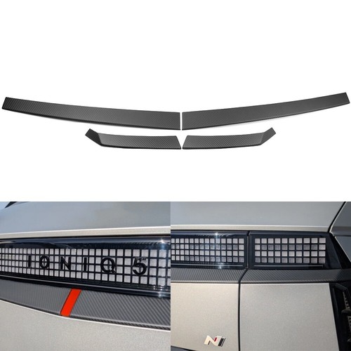 4Stück Matt Kohlefaser Heckklappe Hinterer Kofferra für Hyundai Ioniq 5 N NE 23+ - 第 1/7 張圖片