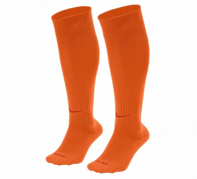 orange nike soccer socks