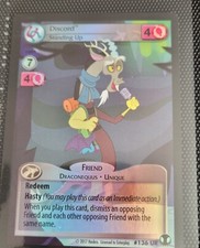 My Little Pony CCG Discord Standing Up MLP CCG #136 UR