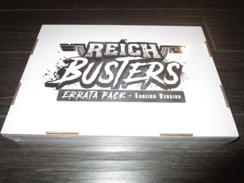 NEUF Pack Errata Reichbusters scellé version anglaise jeux mythiques