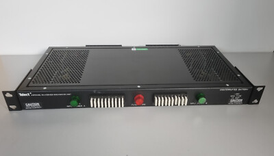TELECT P/N 009-2005-0000 50A Dual-feed Panel 10/10 -48V 15AMP 10/10 Position