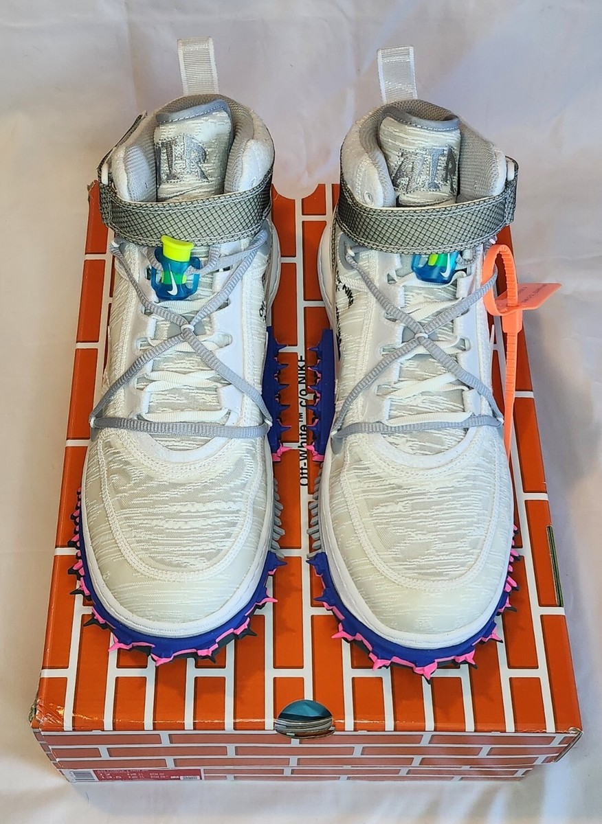 Nike Air Force 1 SP x Off-White Clear White Spikes 2022 Nike Air Force 1 SP x Off-White Clear White Spikes 2022