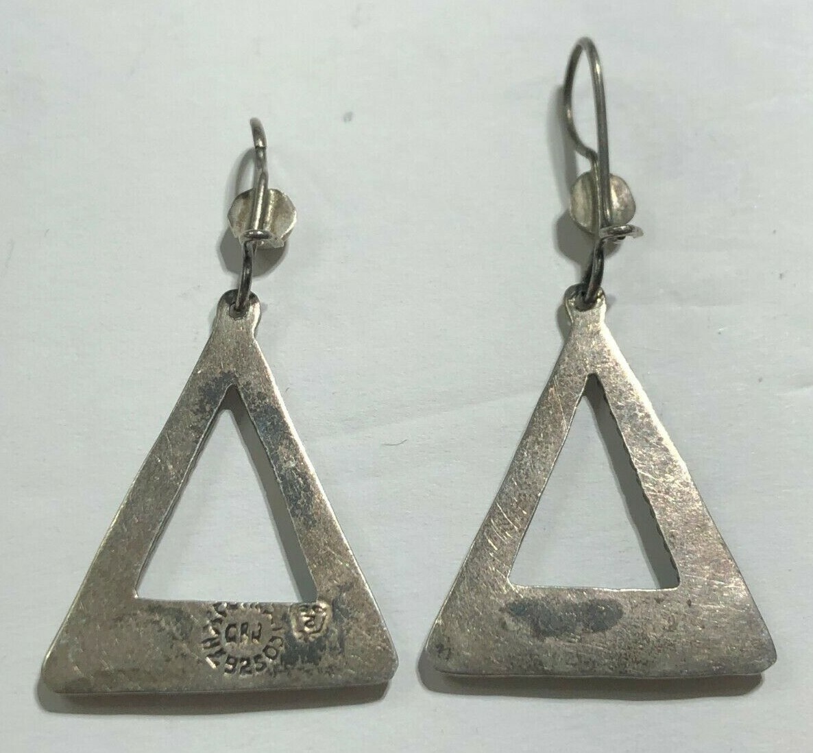 Native American Triangle Shape Dangle Earrings St… - image 7