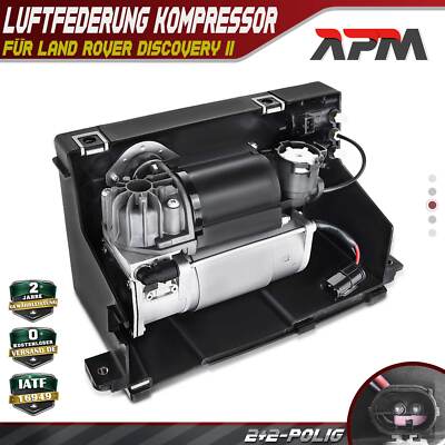 Luftfederung Kompressor mit Ventilblock mit Gehäuse für Land Rover Discovery II