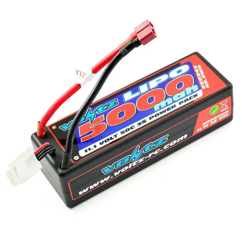 VOLTZ 0343 5000MAH 3S 11.1V 50C HARDCASE LIPO STICK PACK BATTERY