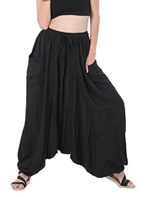 Rayon Fabric Unisex Summer Loose Baggy Hippie Boho Gypsy Harem Yoga Pant Stretch
Opens in a new wind