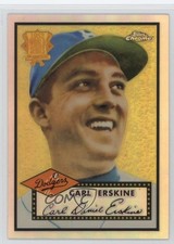 2002 Topps Chrome 1952 Reprints Refractor Carl Erskine #52R-3 05ri