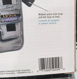 Atari Lynx II Handheld POUCH CASE NEW ORIGINAL Short Size; In Box
